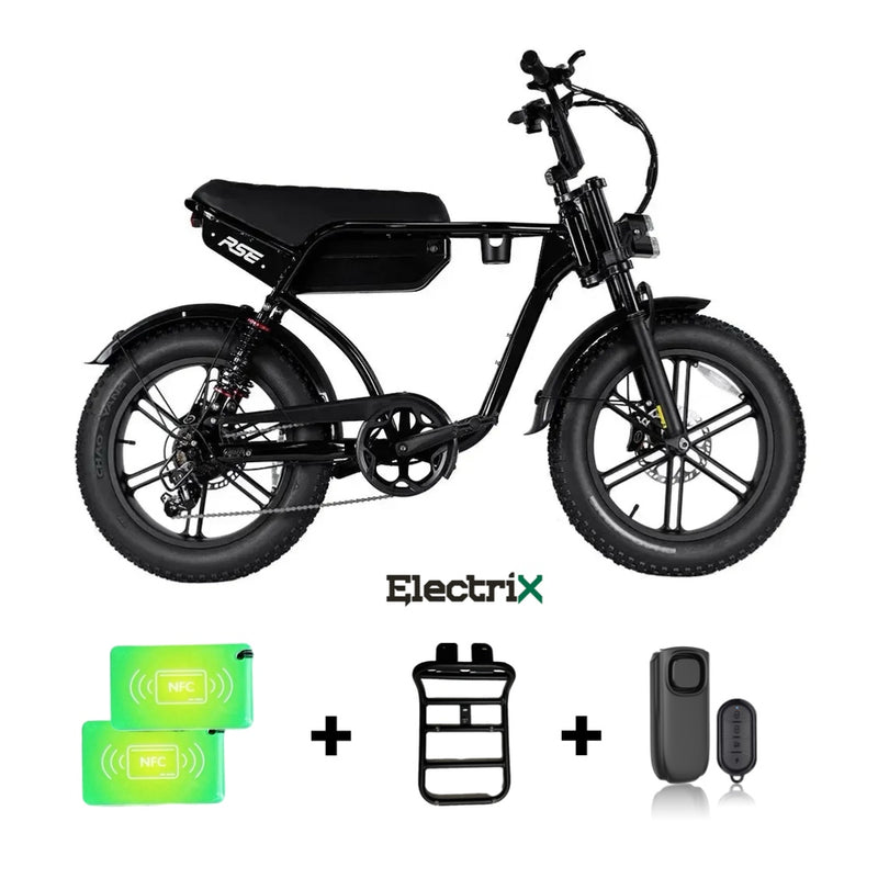 RSE Fatbike Zwart