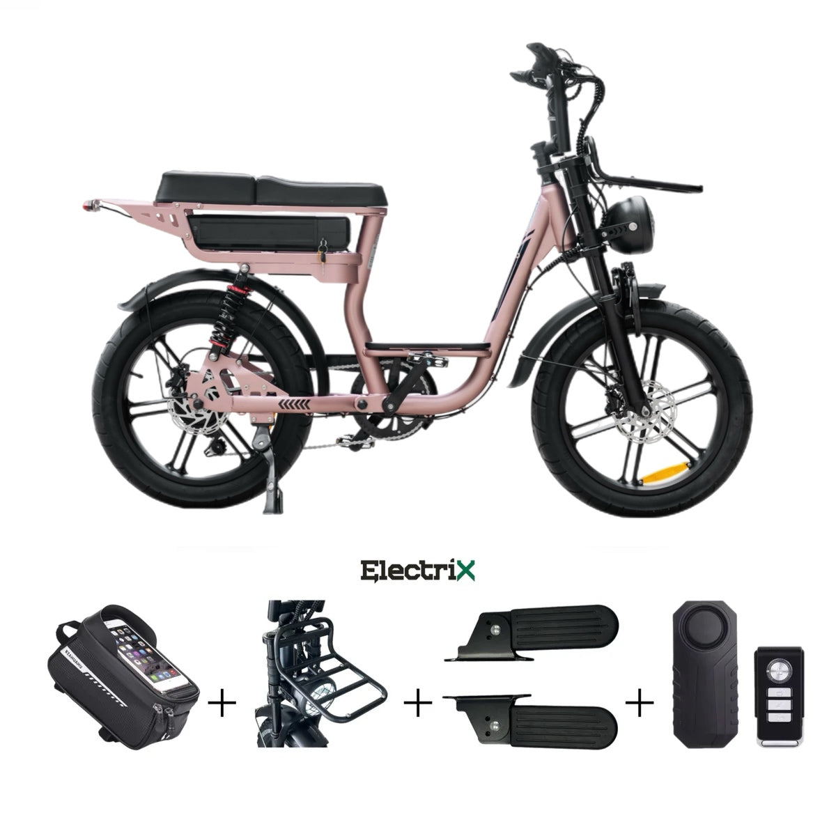 V20 Comfort Fatbike Rose