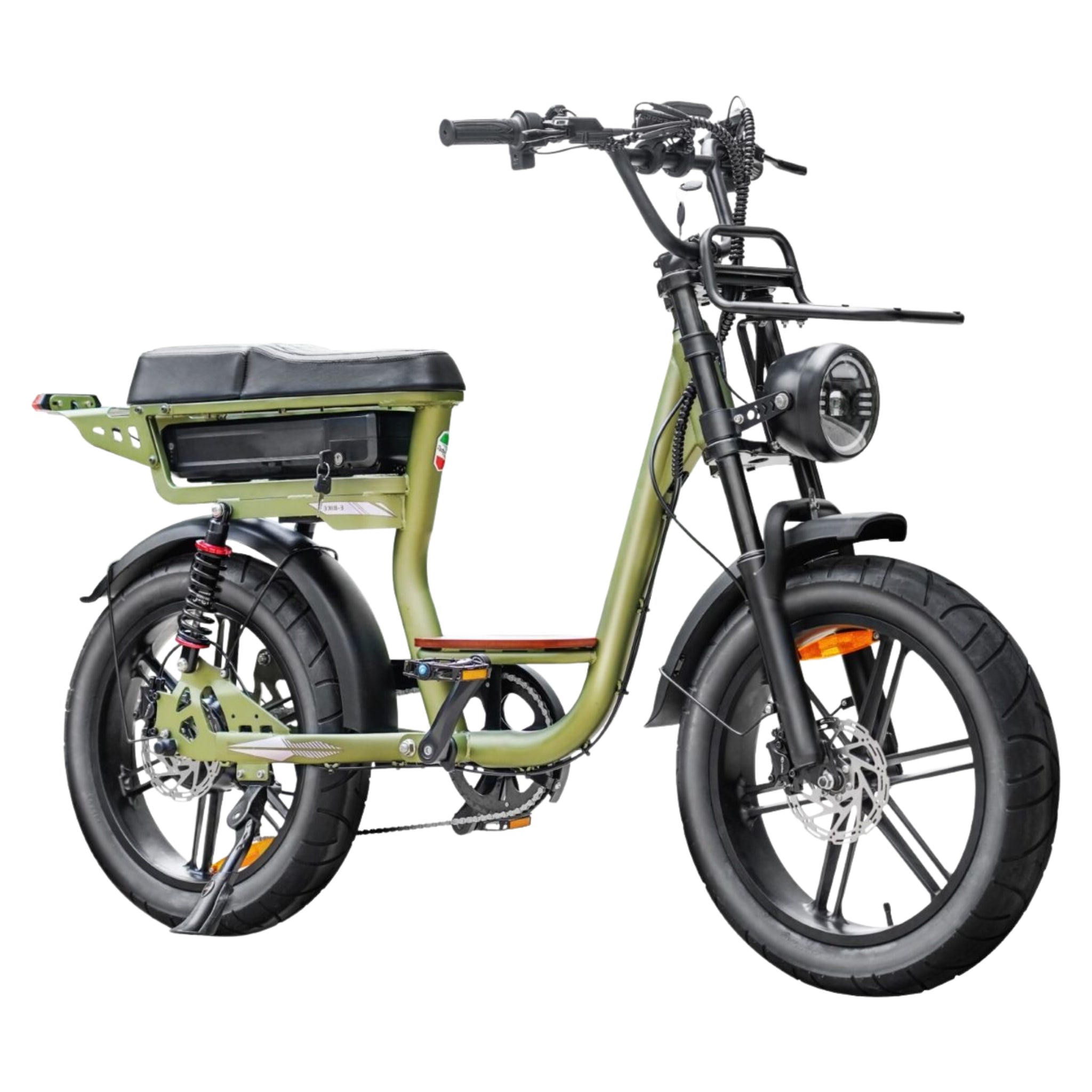 V20 Comfort Fatbike Groen