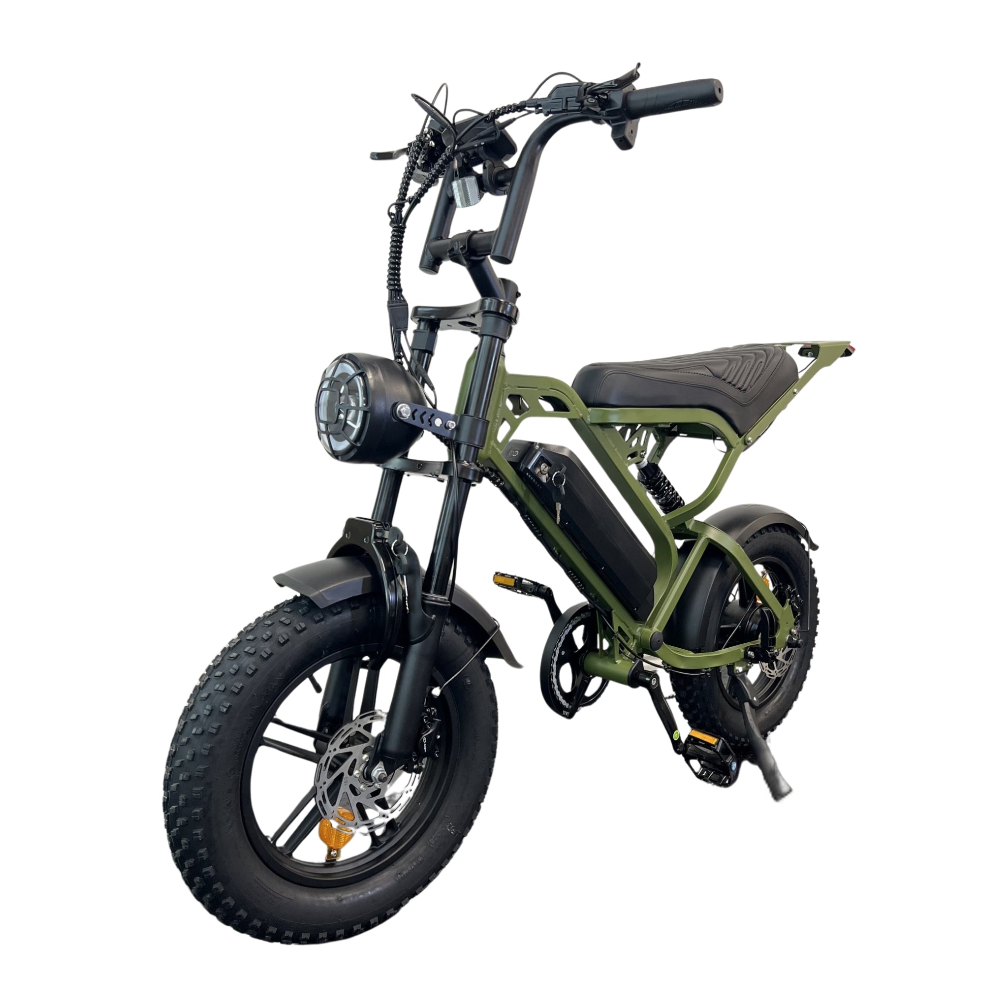 V20 Pro mini Fatbike - Leger Groen