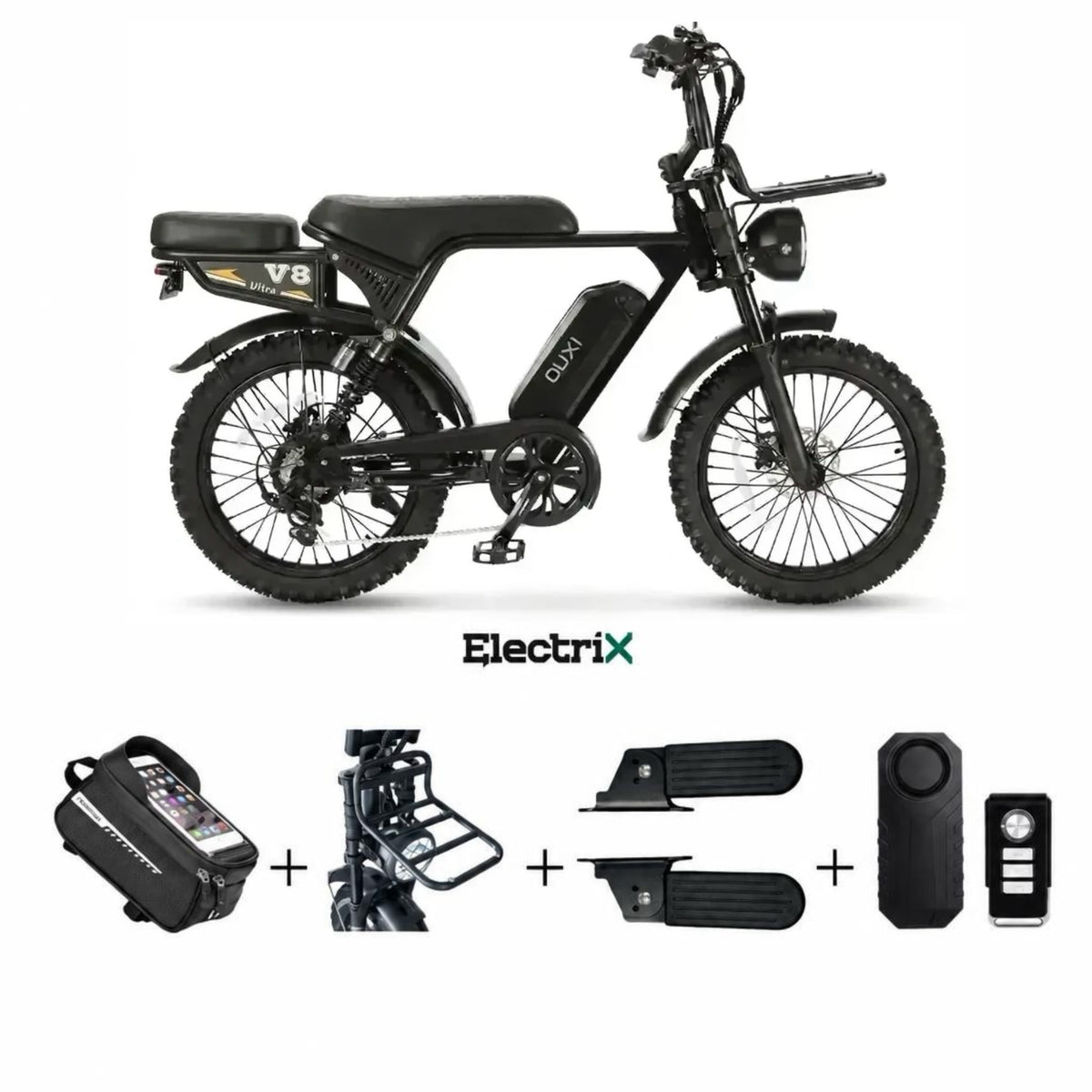 OUXI V8 Ultra Skinny 1 accu