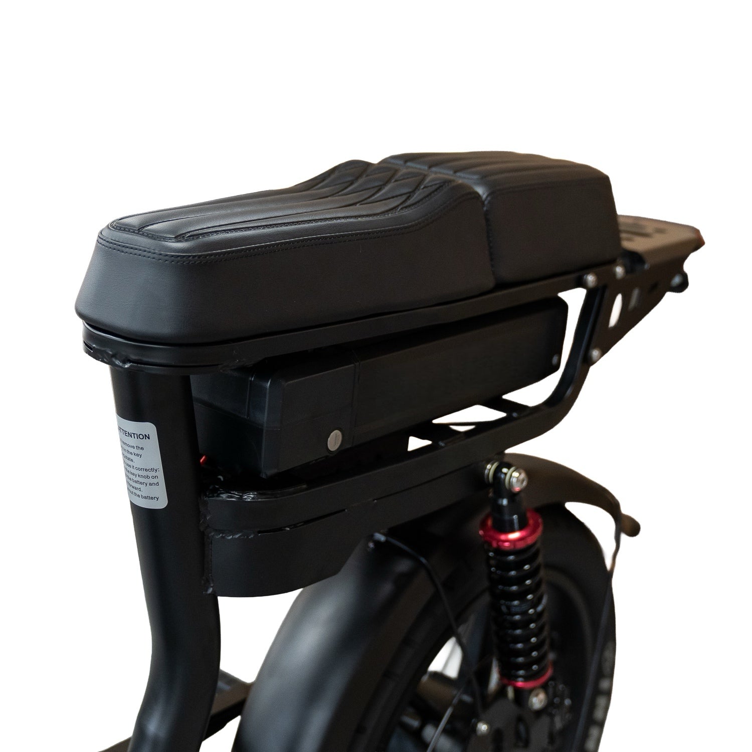 V20 Comfort Fatbike Zwart