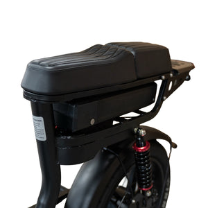 V20 Comfort Fatbike Zwart