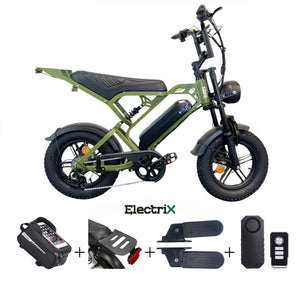 V20 Pro mini Fatbike - Leger Groen