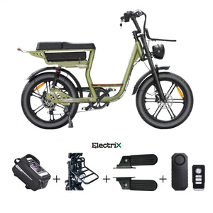 V20 Comfort Fatbike Groen