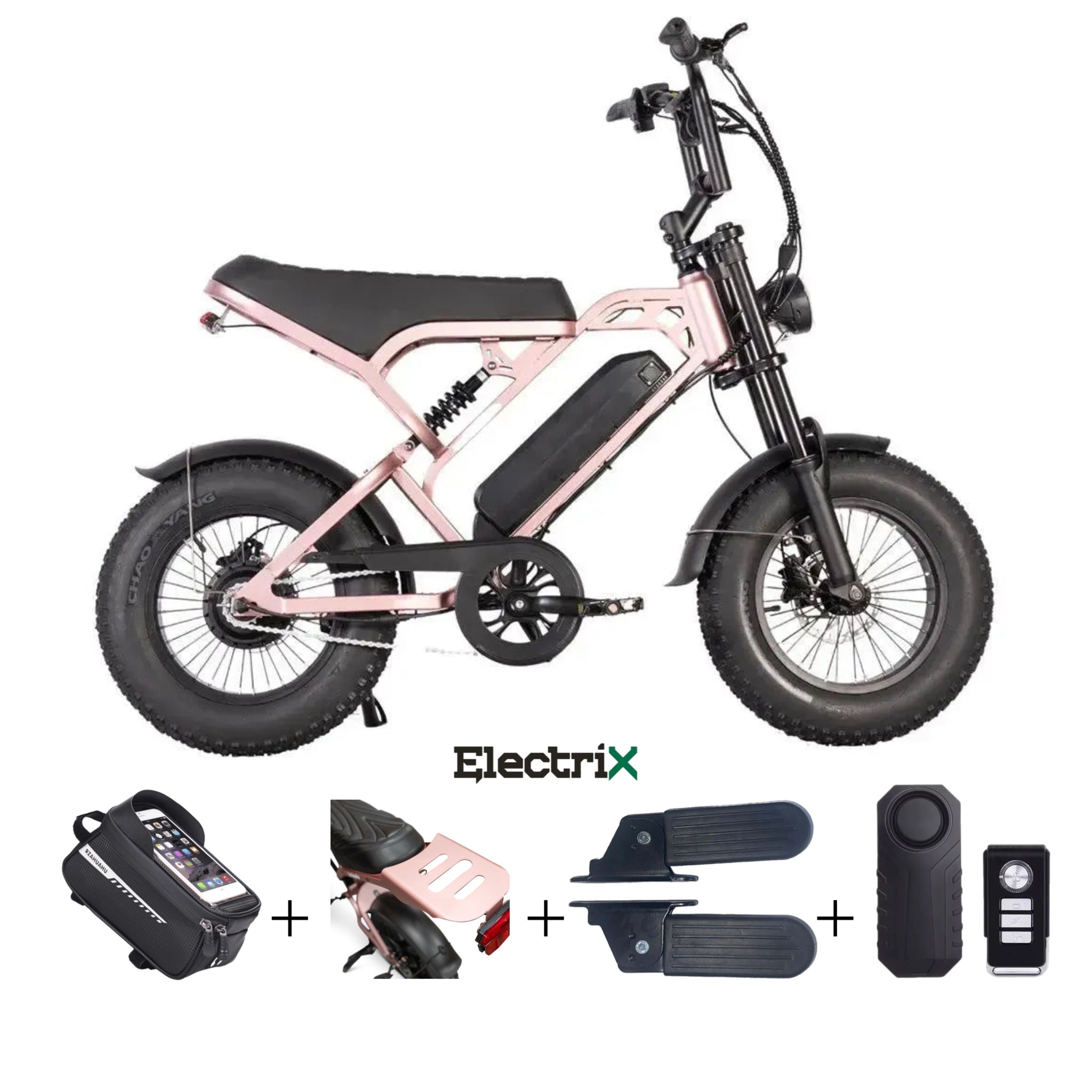 V20 Pro mini Fatbike - Rose Goud
