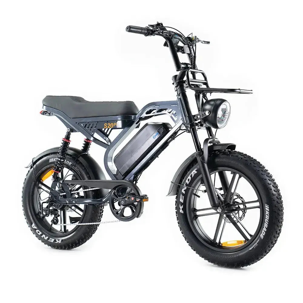 S20 Pro Fatbike Donker Grijs