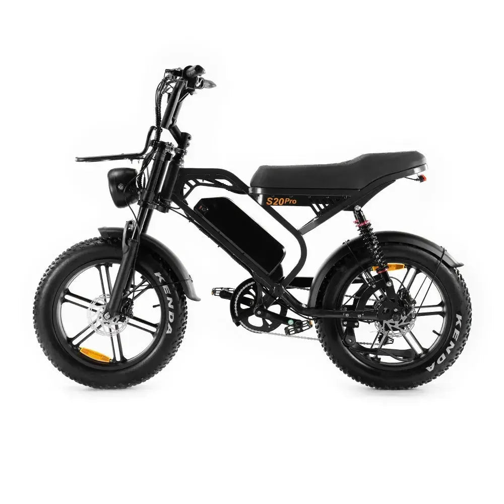 S20 Pro Fatbike Zwart
