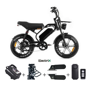 S20 Pro Fatbike Zwart